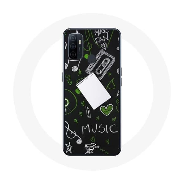 Coque Oppo A53 Musiikkikasetti