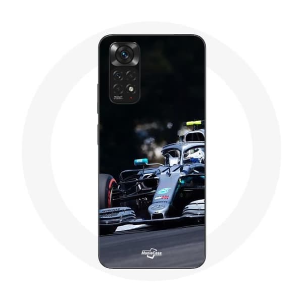 Cover - Xiaomi - Redmi Note 11S - Formel 1 Valtteri Bottas - Sort - Hård Svart
