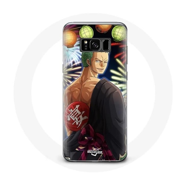 Coque - Maniacase - Samsung Galaxy S8 Plus - Mjuk - Anime - Dekorativt skydd Svart