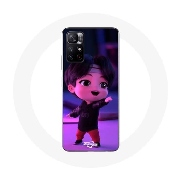 Coque - Xiaomi - Redmi Note 11s 5G - BTS TinyTAN Jin Animation - Mjuk - Unisex