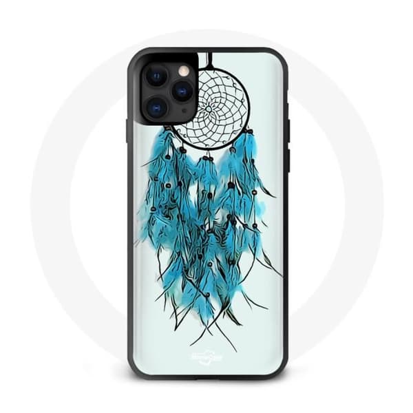 Coque - Dream Catcher - Iphone 12 Pro - Mjuk - Syntetisk - Blå Blå