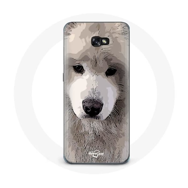 Cover til Samsung Galaxy A3 2016 Samoyed Grå Hunderace