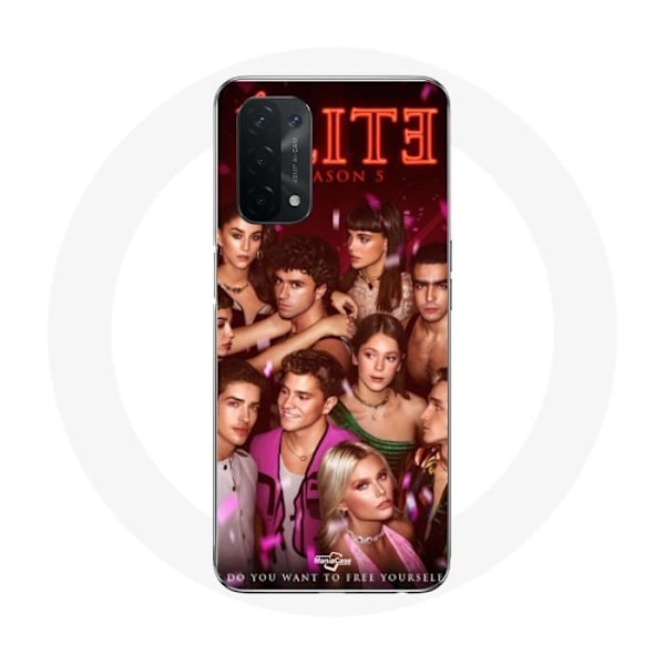 Skyddsfodral för Oppo A74 Elite serie säsong 5 utrustning skådespelarparet