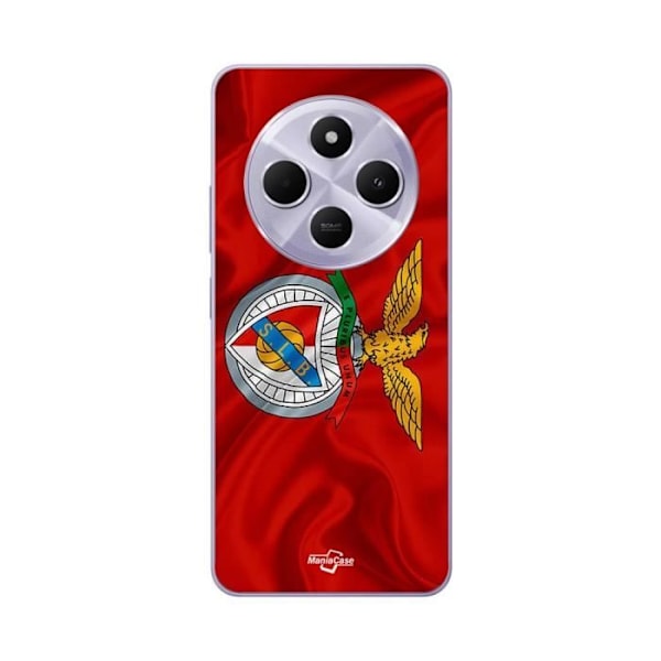 Skydd - Maniacase - Xiaomi Redmi 14C - Röd - Flexibel - Benfica Röd