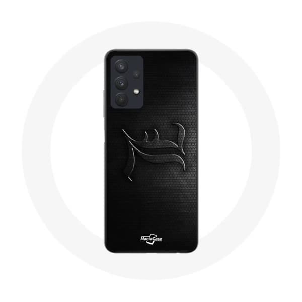 Coque - Samsung - Galaxy A32 5G - Death Note Anime L-logotyp - Flexibel - Vit