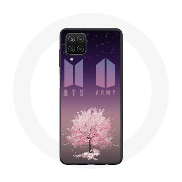 Coque för Samsung Galaxy A12 Bangtan Sonyeondan Logotyp BTS och Logotyp ARMY