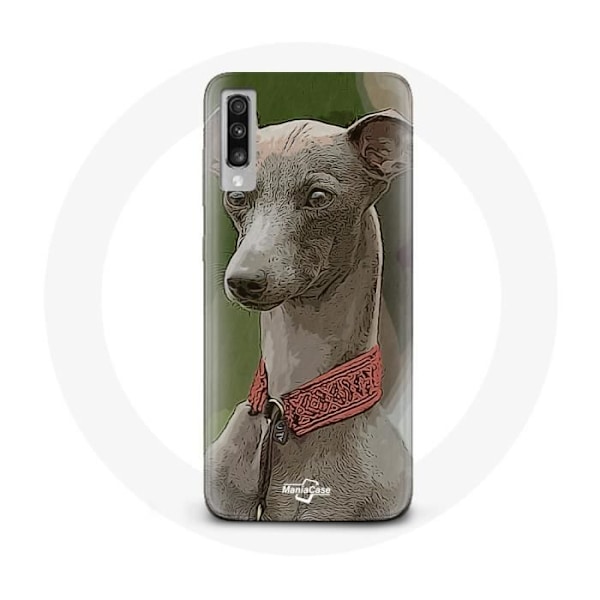 Coque - Samsung - Galaxy A70 - Blød - Grå - Greyhound Grå
