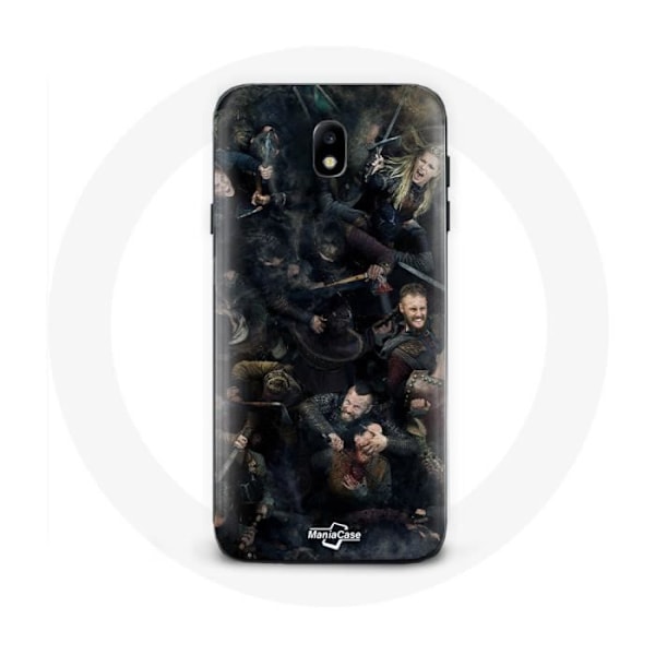Skydd för Samsung Galaxy J7 2017 Vikings Teaser Säsong 6 Affisch Karaktärer Konst