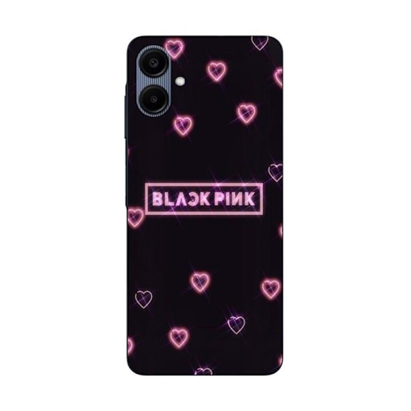 Coque Maniacase För Samsung Galaxy A06 Blackpink hjärta rosa Svart