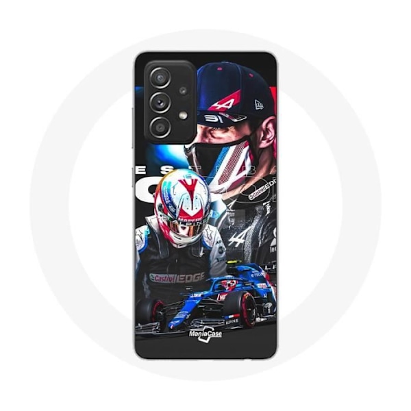 Skydd för Samsung Galaxy A52 Formel 1 Esteban Ocon Formelbilsförare F1
