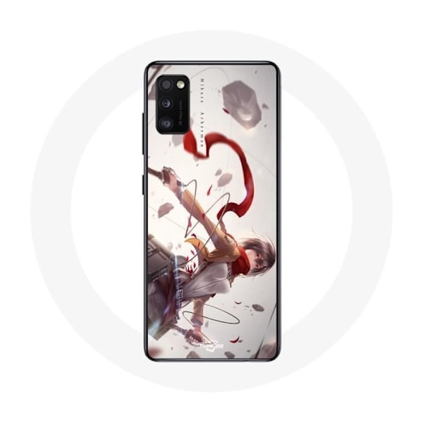 Coque - Maniacase - Samsung Galaxy S20 Plus - Mikasa Ackerman - Flexibel - Svart Svart