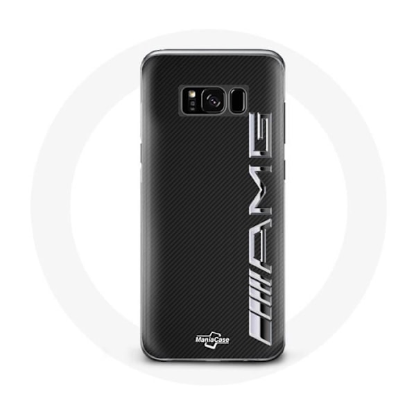 Coque för Samsung Galaxy S8 Amg Logotyp Kolfibertextur