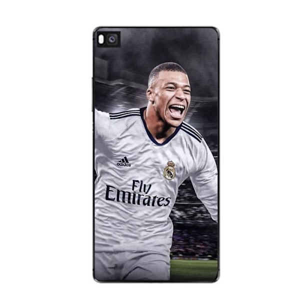 Coque Maniacase för Huawei P8 Kylian Mbappe Real Madrid Mål