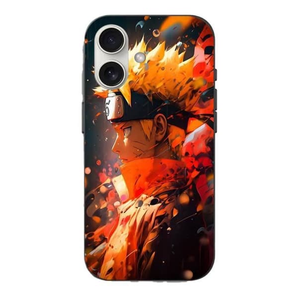 Coque Maniacase pour Iphone 16 naruto uzumaki manga