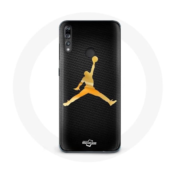 Coque - Huawei - P30 Lite Air - Gul - Michael Jordan-logotyp - Mjuk Gul