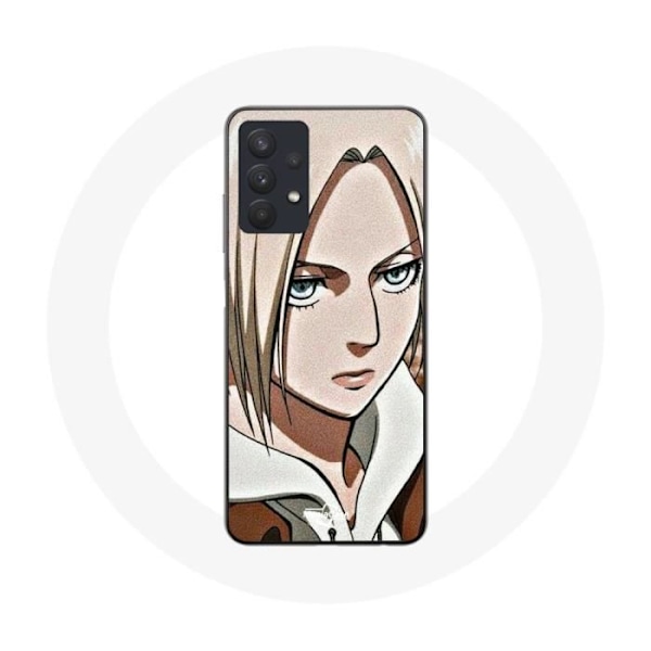 Coque - Maniacase - Samsung Galaxy A32 5G - Svart - Attack on Titan - Mjuk svart