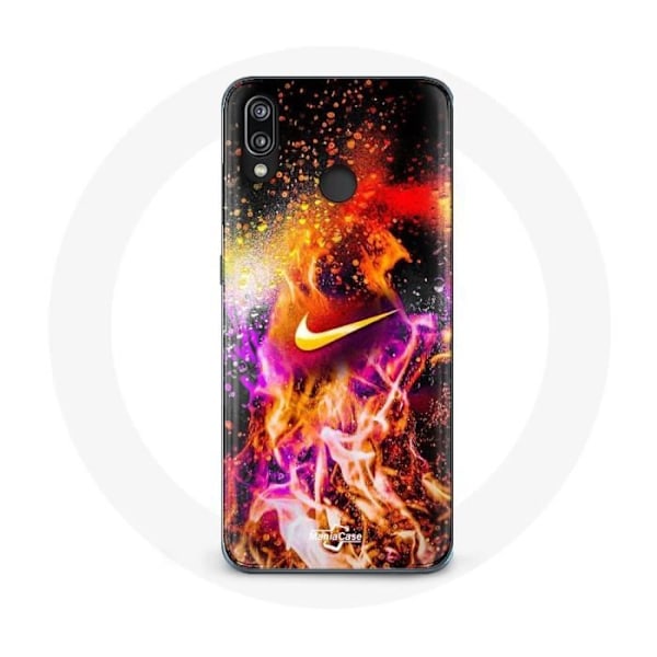 Coque - Nike - P20 Lite - Färgglad - Mjuk - Skyddar och dekorerar färgrik