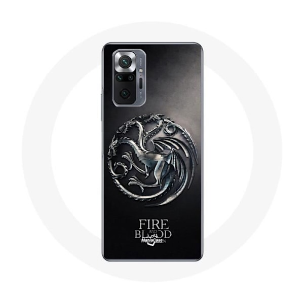 Coque för Xiaomi Redmi Note 10 Pro Game Of Thrones Targaryen av eld och blod