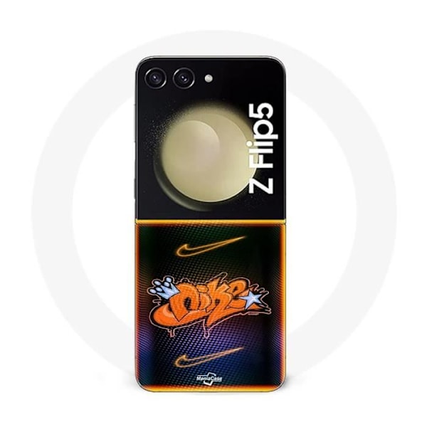 Coque - Nike - Galaxy Z Flip5 - Orange - Mjuk - Daglig skydd Orange
