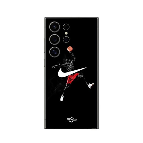 Coque - Nike - Samsung Galaxy S25 Ultra - Silikon - Mjuk - Jordan-logotyp Svart