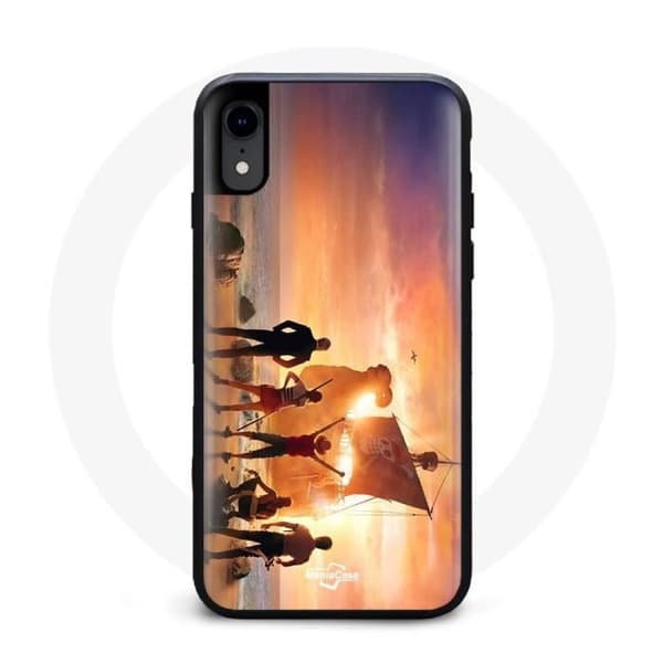 Coque - One Piece - Iphone XR - Flexibel - Vit - Unisex