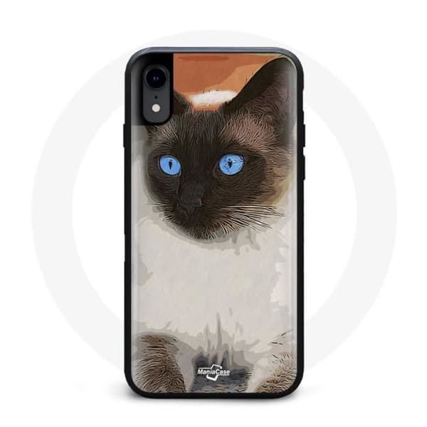 Iphone XS Siamese Kissa Kuori