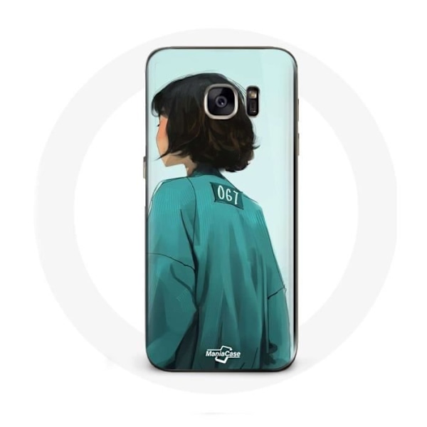 Coque Samsung Galaxy S7 Squid Game Kang Sae Byeok Nummer 067 konst