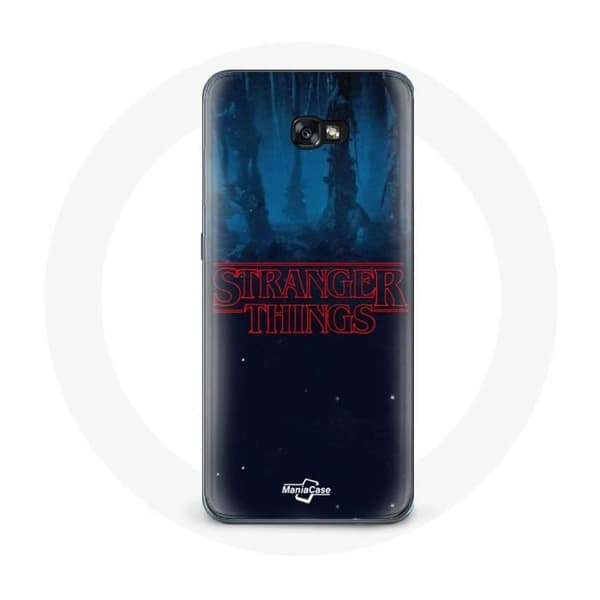 Coque - MANIACASE - Samsung A5 2016 - Mjuk - Skydd - Stranger Things logotyp säsong 2