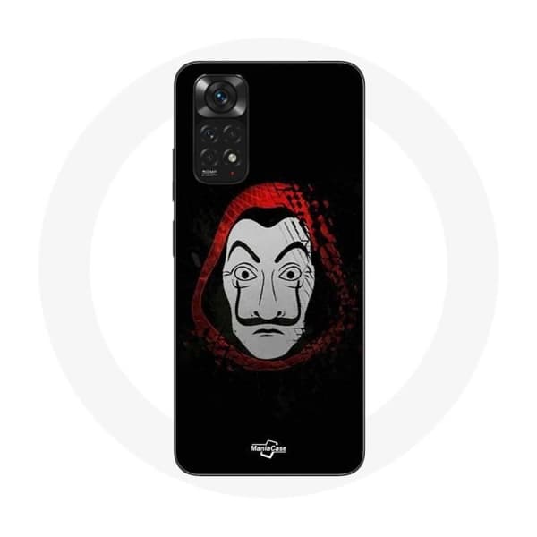 Coque - La casa de papel - Xiaomi Redmi Note 11 4G - Blød - Sort - Beskyttelse