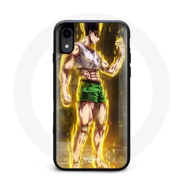 Iphone XS - Hunter x Hunter - Gon Freecss - Pehmeä - Musta - Anime