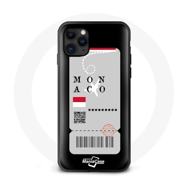 iPhone 11 skal, flygbiljett Monaco