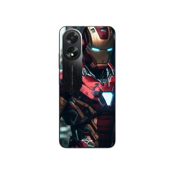Cover til Oppo A58 Iron Man kamp svart