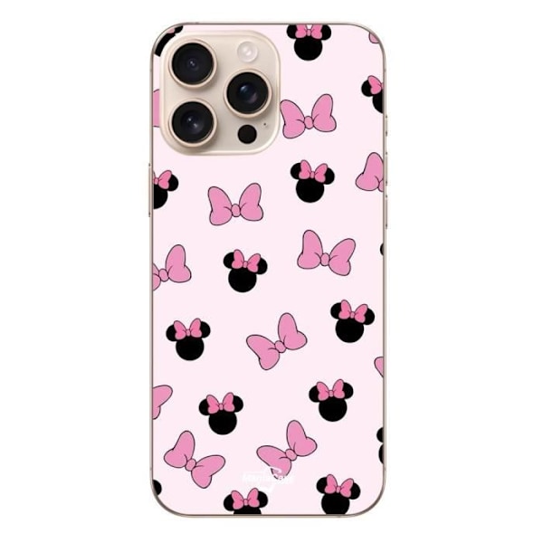 Coque - Maniacase - Iphone 16 Pro - Minnie - Flexibel - Rosa Rosa
