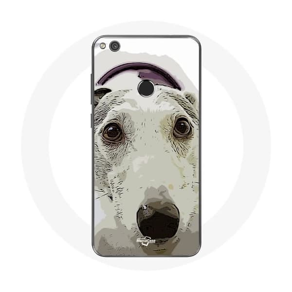 Cover til Huawei P8 Lite 2017 Greyhound hunderace