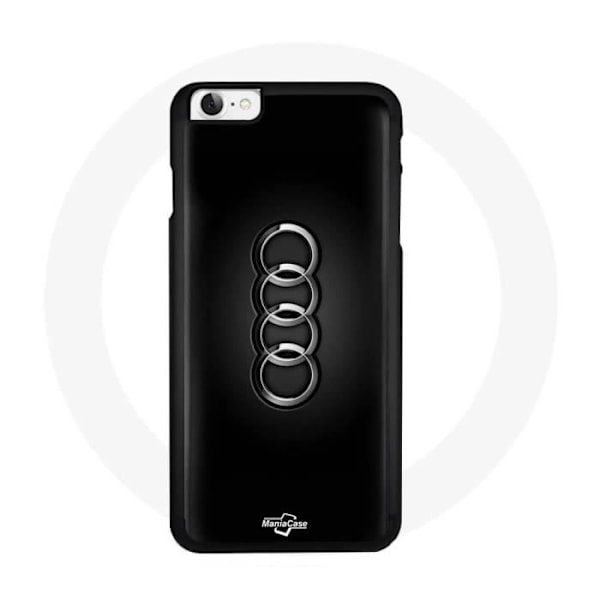 iPhone 4-fodral Audi-logotyp Metall