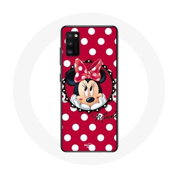 Coque för Oppo A16 Minnie Mouse Tecknad Röd