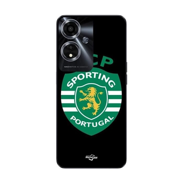 Coque för Oppo A59 5G SCP SPORTING PORTUGAL SVART BAKGRUND Maniacase