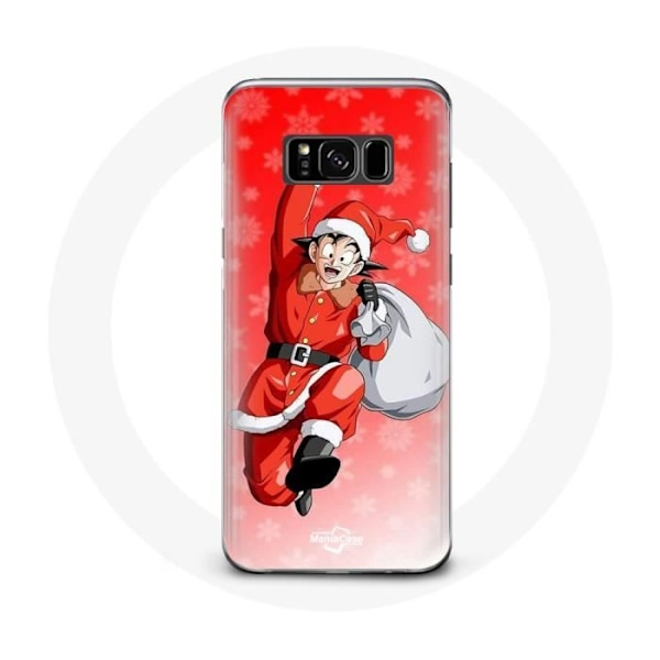 Coque - Maniacase - Samsung Galaxy S8 Plus - Anime Son Goku - Skydd - Mjuk Svart