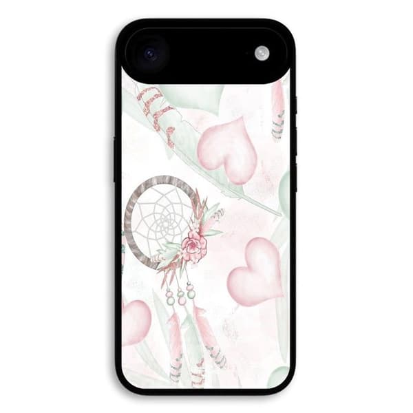 Coque för iPhone 17 Air textur hjärta drömfångare