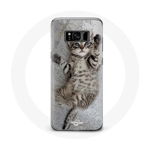 Coque för Samsung Galaxy S8 Plus Söt Bengal kattunge
