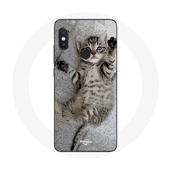 Fodral för Xiaomi Redmi Note 5 Pro bengalkatt som sover