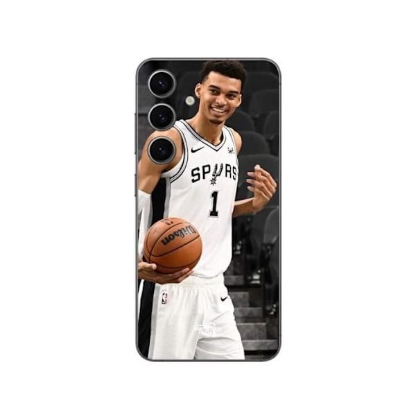 Coque Samsung Galaxy S25 Victor Wembanyama San Antonio Spurs n°1 Maniacase