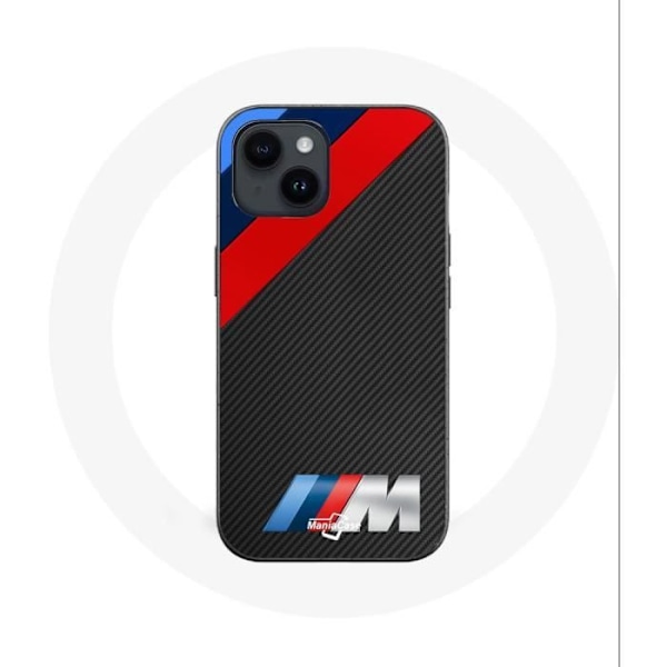Coque för Iphone 14 Plus - BMW - M Collection - Mjuk - Svart - Logotyp