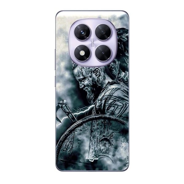 Coque Xiaomi Redmi Note 14 Pro 5G vikings ragnar lothbrok bouclier corbeau Maniacase