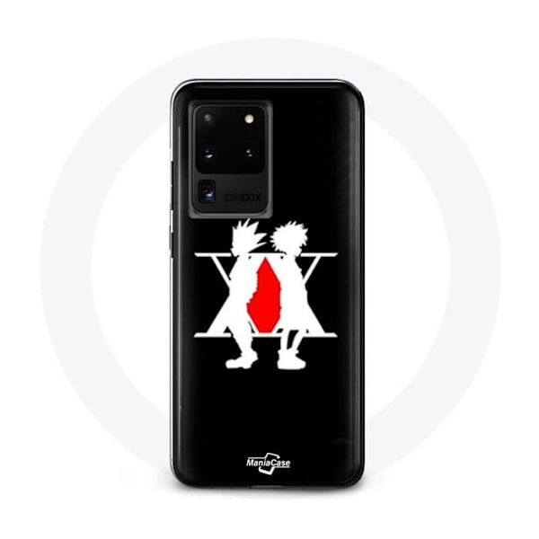 Coque för Samsung Galaxy S20 Ultra Hunter x Hunter Manga Logo Svart
