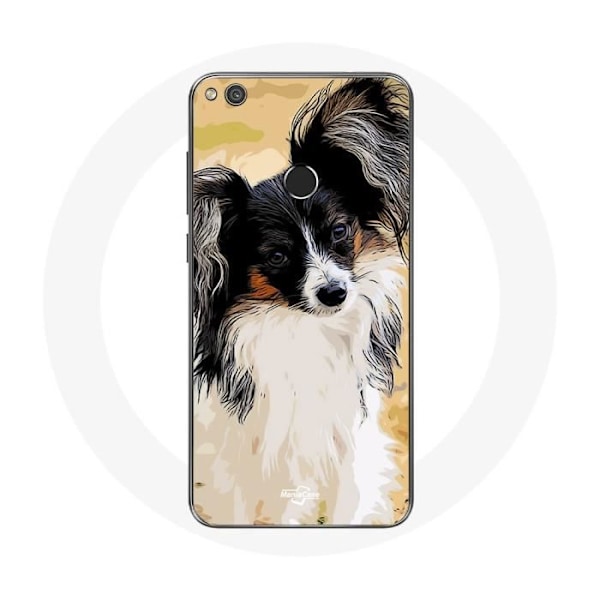 Skydd för Huawei P8 Lite 2017 Kontinental dvärgpudel hundras