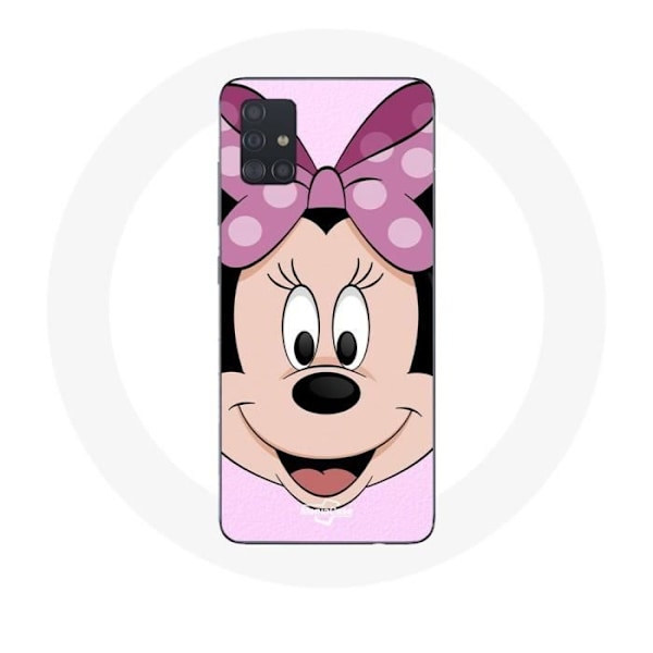 Coque Samsung Galaxy A51 Minnie Mouse tecknad rosa