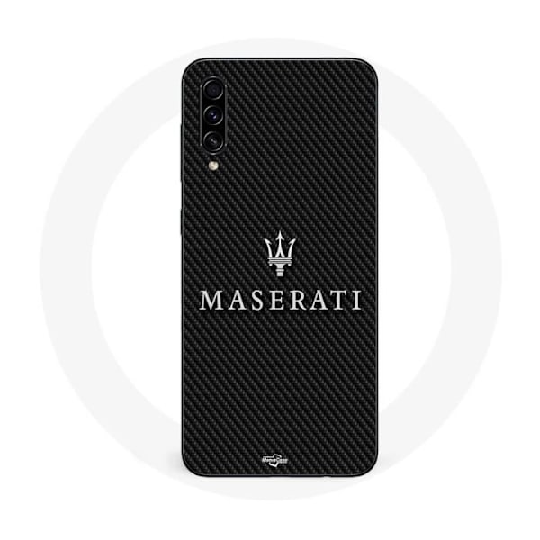 Coque Maniacase för Samsung Galaxy A50 Maserati vit kolafond