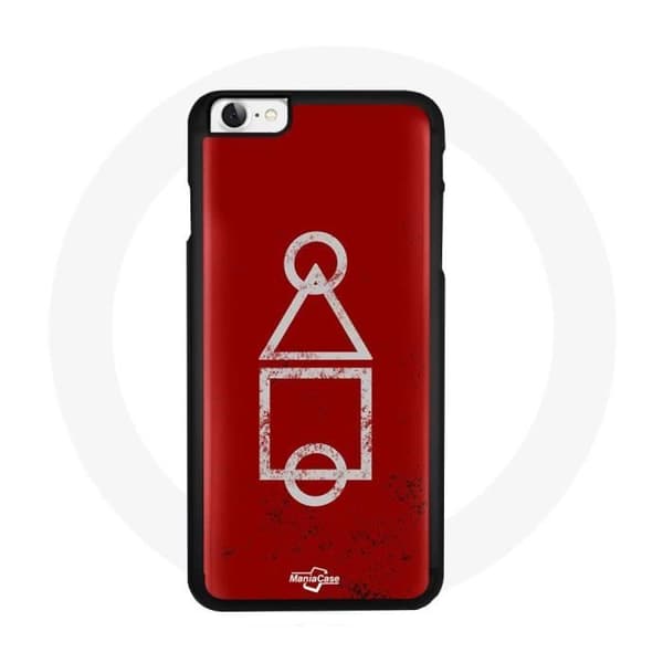 iPhone 5 Cover - Maniacase - Squid Game - Blød - Stødbeskyttelse - Sort