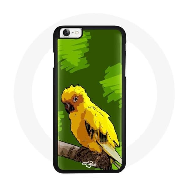 Cover til iPhone 7 Gul Undulat